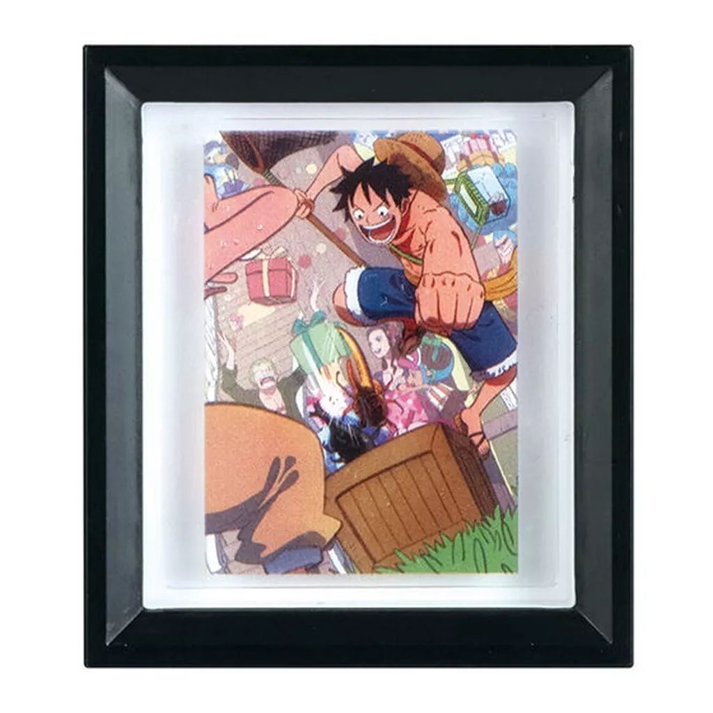 中古】雑貨 モンキー・D・ルフィ 「ONE PIECE ウィンドウアート 