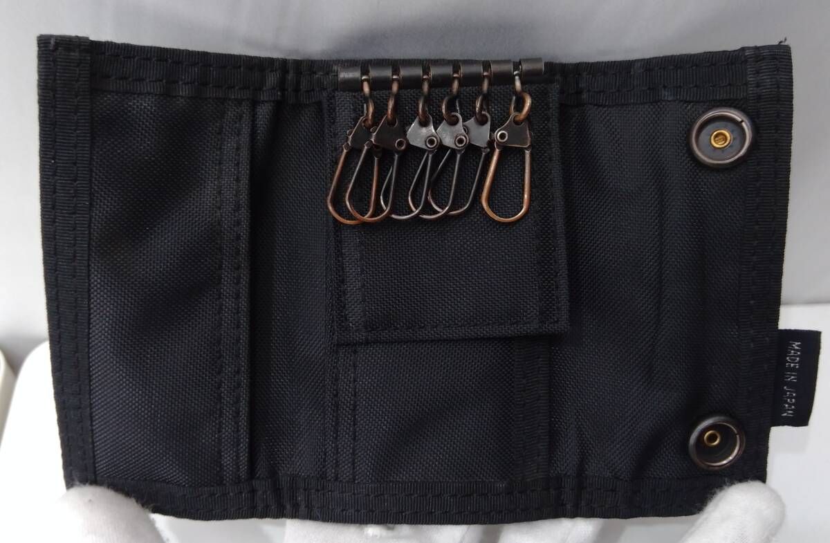 投稿ラスト　美品　PORTER ポーター　6連キーケース　本革　黒 投稿ラスト美品 PORTER ポーター 6連キーケース 本革 黒 - メルカリ