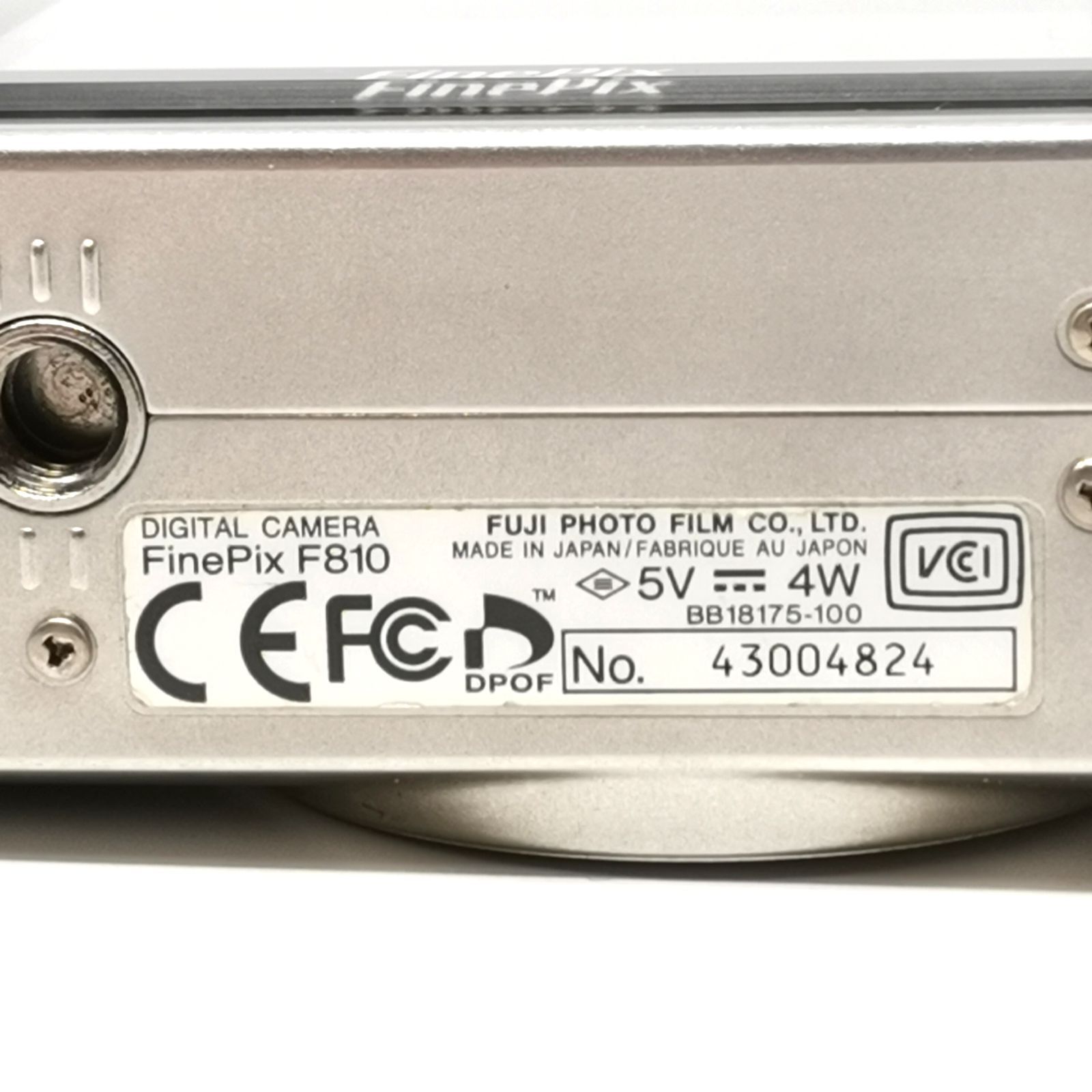 セール アウトレット激安 FUJIFILM FINEPIX F810 動作品