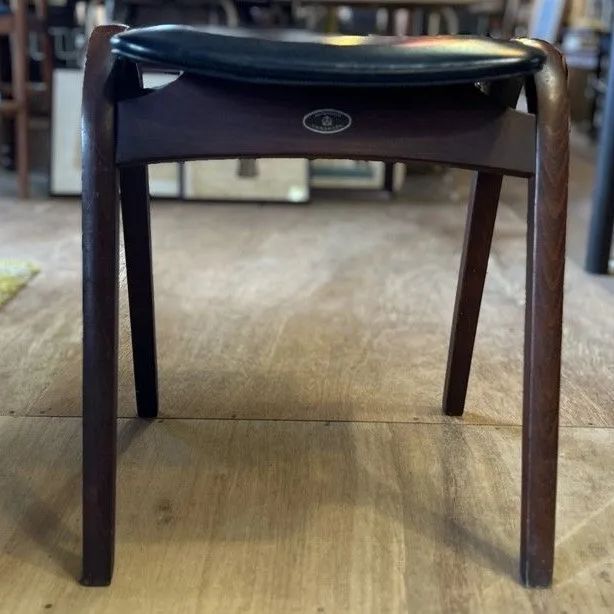 秋田木工 剣持スツール スタッキングスツール No.202 ②ブラック /DM-0008