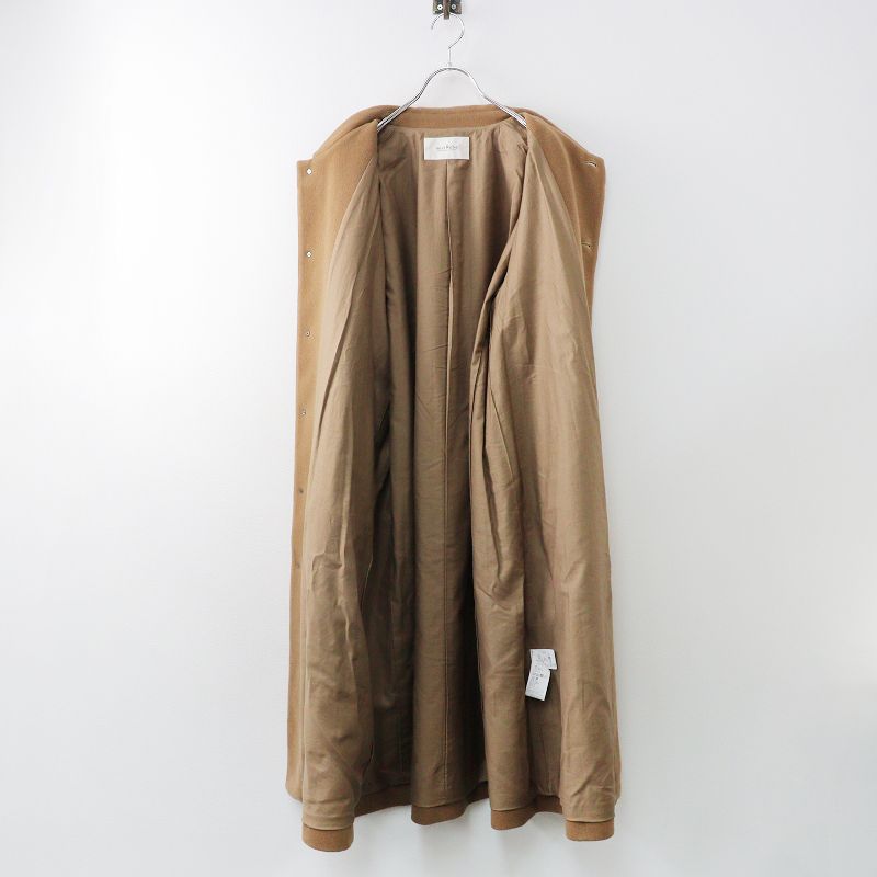 美品 今季 2023AW ネストローブ nest Robe ウールカシミヤフリース 