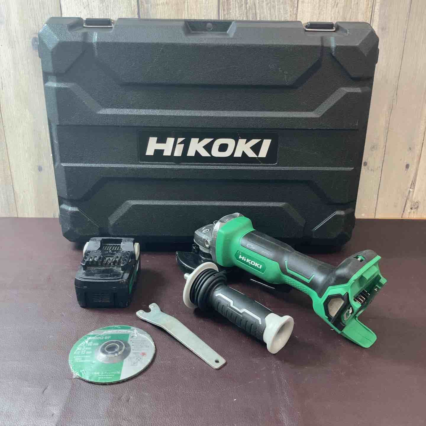 品 ハイコーキ HIKOKI 旧 日立工機 マルチボルト 100mmコードレスディスクグラインダ G3610DB NN 東大和店