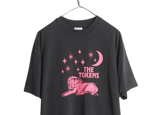 お得なクーポン配布中!】 90s USA製 The Tokens イラスト プリント T  