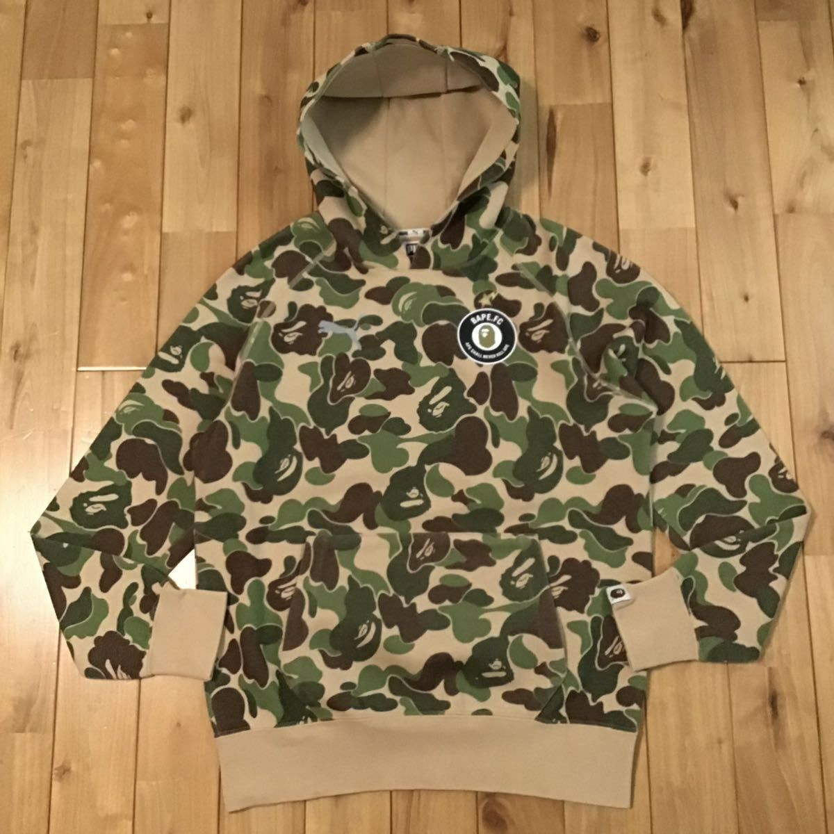 PUMA × BAPE ABC camo プルオーバー パーカー Sサイズ pullover hoodie ...