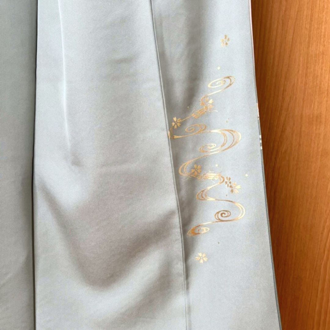 【未使用品】和田光正 落款入り 訪問着（身丈160cm／裄62.5cm） 未使用品】和田光正 落款入り 訪問着（身丈160cm／裄62.5cm