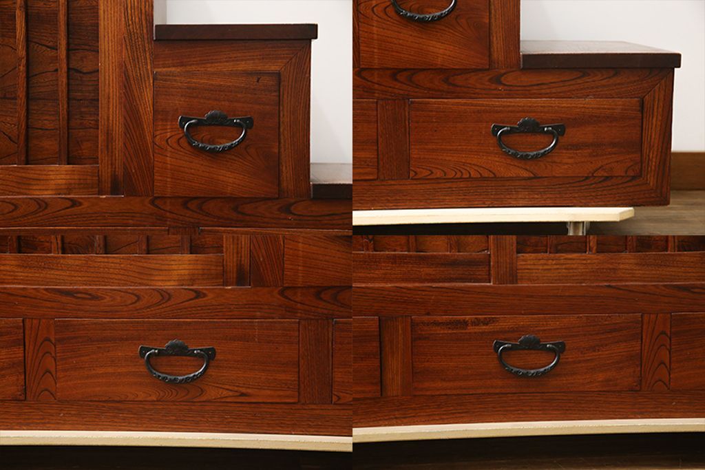 最高級 屋久杉天然杢突板の着物タンス 引出し25杯 木目の美しい屋久杉製 最高級 屋久杉天然杢突板の着物タンス 引出し25杯 木目の美しい