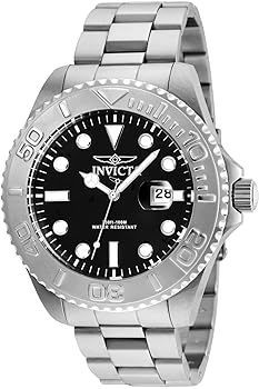 Invicta Men's 'Pro Diver' Quartz Stainless Steel Diving Watch%ｶﾝﾏ