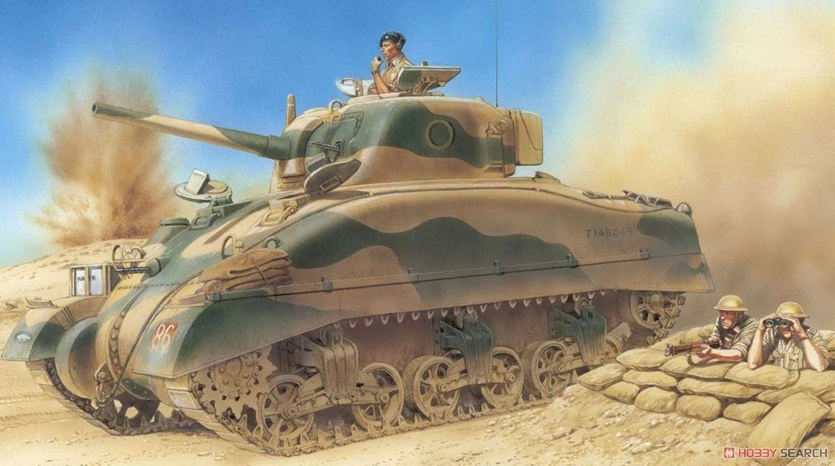 ドラゴン 1/35 第二次世界大戦 イギリス陸軍 エル・アラメイン シャーマン with マジックトラック プラモデル DR6617 mxn26g8 イギリス陸軍 エル・アラメイン・シャーマン w/マジックトラック