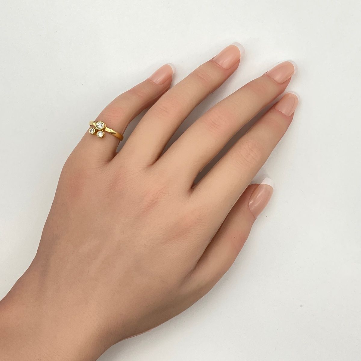 メレダイヤ デザインリング 11.5号 K18