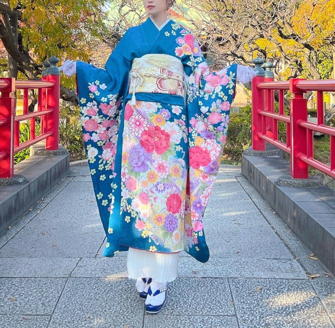 振袖フルセット 成人式 卒業式 着物 振袖 まとめ 着物セット - メルカリ
