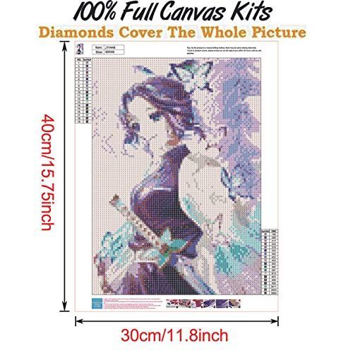 在庫処分】cm 30X40 日本のアニメキャラクター 手芸キット DIY