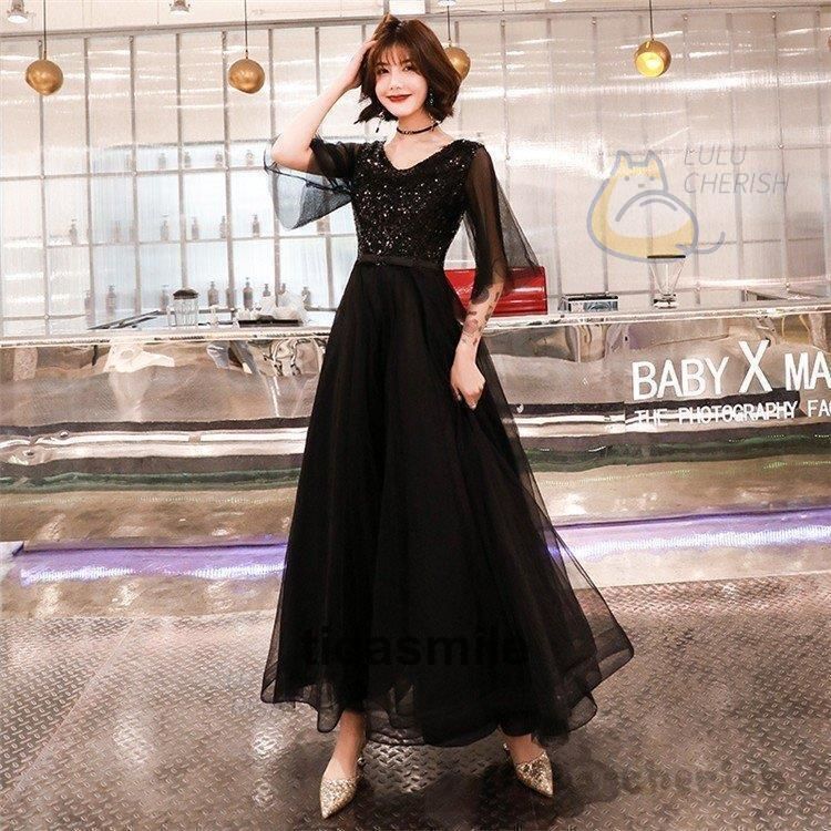 ドレス パーティードレス マキシワンピース ワンピース ロングドレス