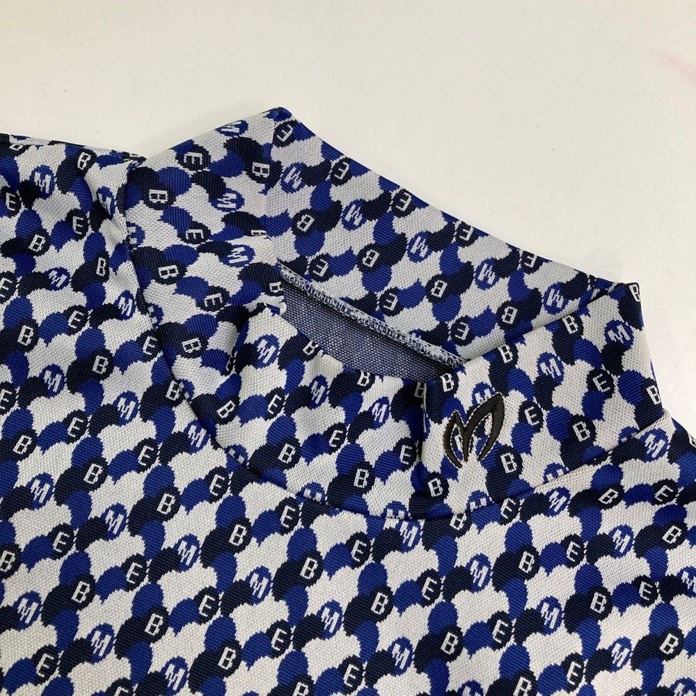 サイズ：0 MASTER BUNNY EDITION マスターバニーエディション  裏起毛 ハイネック 長袖 Tシャツ  ブルー系 [240101436259] ゴルフウェア レディース ストスト サイズ：0 MASTER BUNNY EDITION マスターバニーエディション