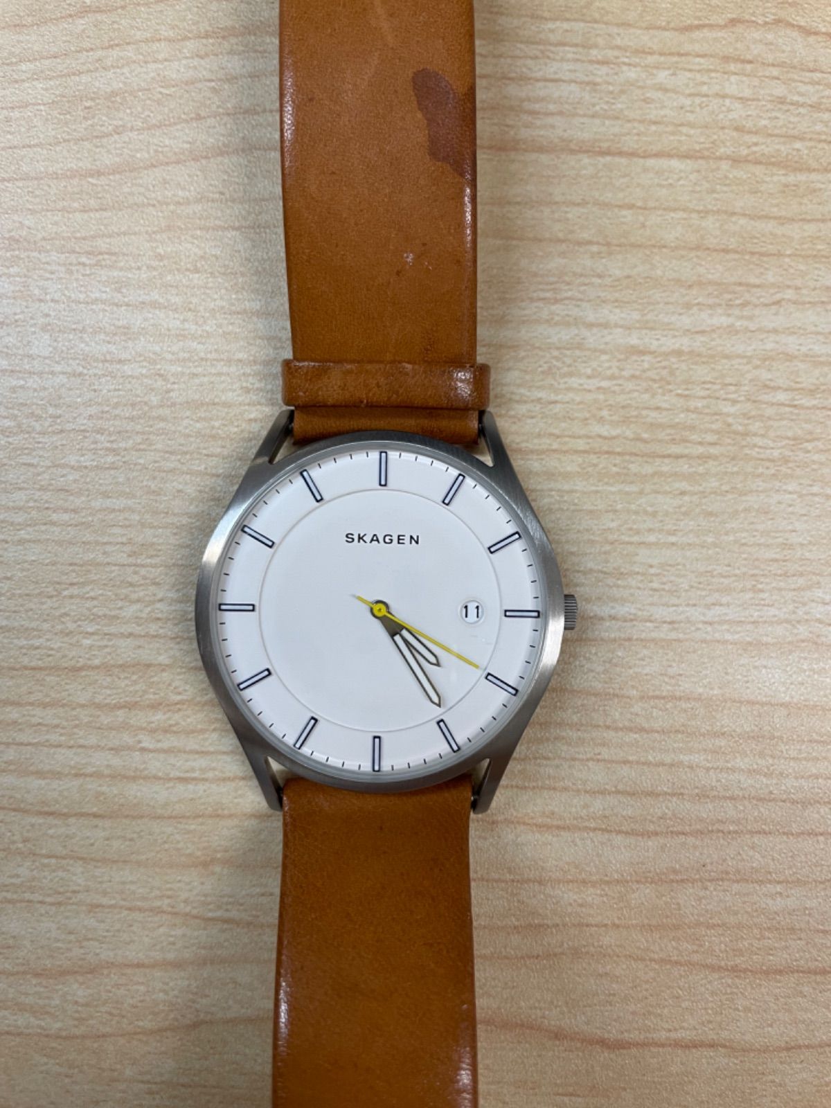 【中古品】SKAGEN スカーゲン 腕時計 SKW6282 動作品