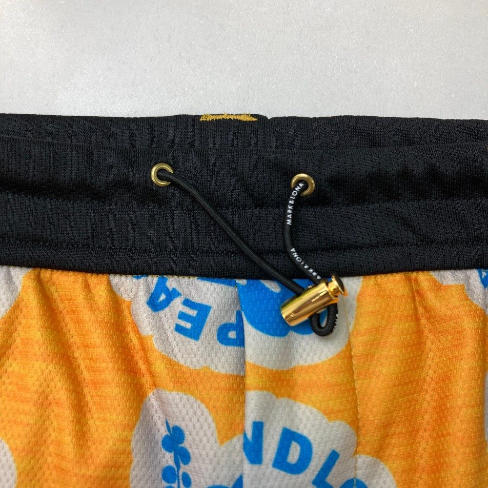 マークアンドロナ ハーフパンツ　ハイビスカス サイズ：50 MARK&LONA マークアンドロナ 裏メッシュ ハーフ