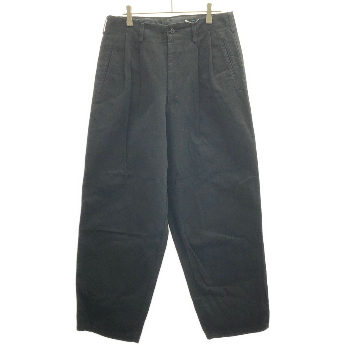 Y s for men ワイズ フォーメン 2タックワイドデニムパンツ MR-P08-012 ブラック 3