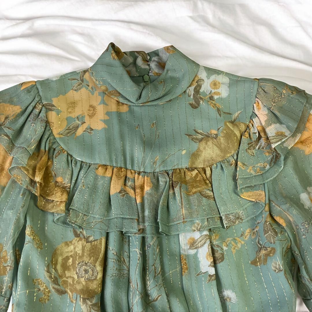 フリル ワンピース