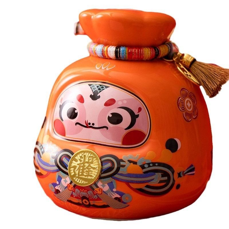 達磨 ダルマ 貯金箱 置物 赤 レッド オブジェ 縁起物 開運 健康運 仕事