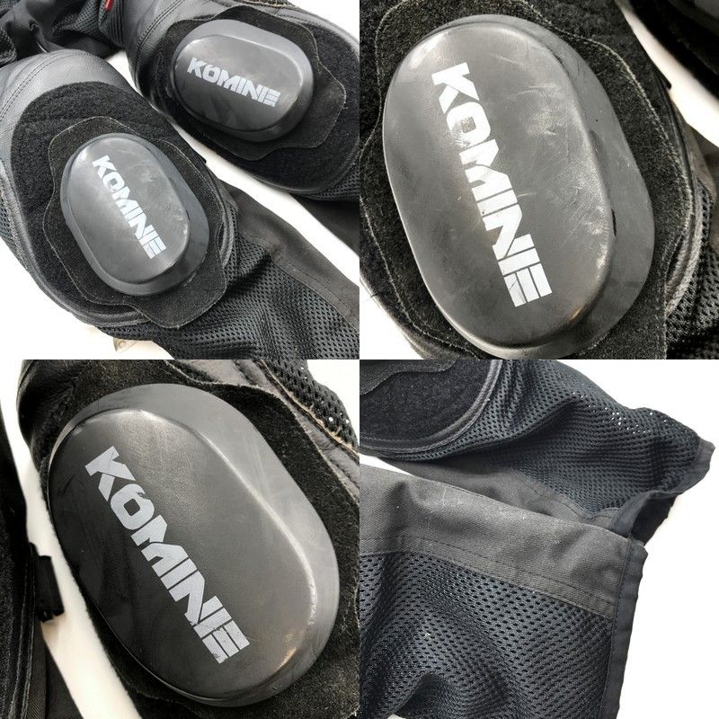 はまち 良品 コミネ PK-709 メッシュ レザーパンツ Mサイズ Webike