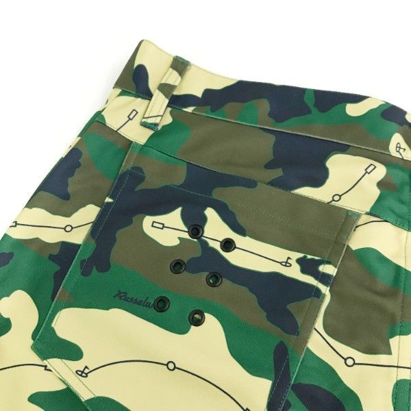 RUSSELUNO ラッセルノ RS-1930709 ロングパンツ ルチャ 迷彩柄