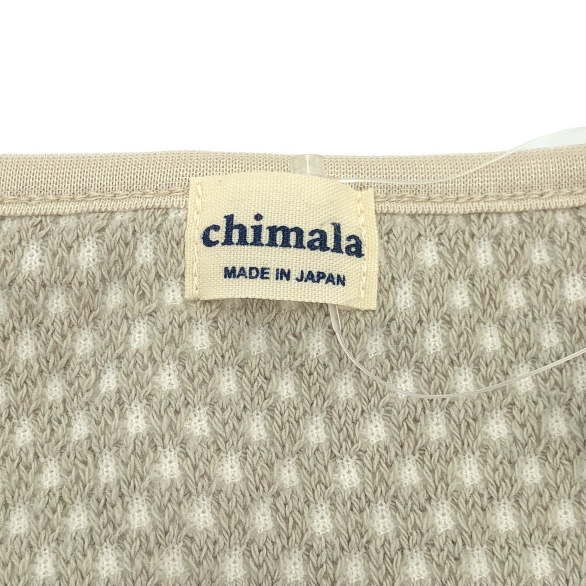  chimala チマラ ジャガードニットカーディガン CS 37-K 16 グレー L 長袖 カーディガン ボレロ アンサンブル