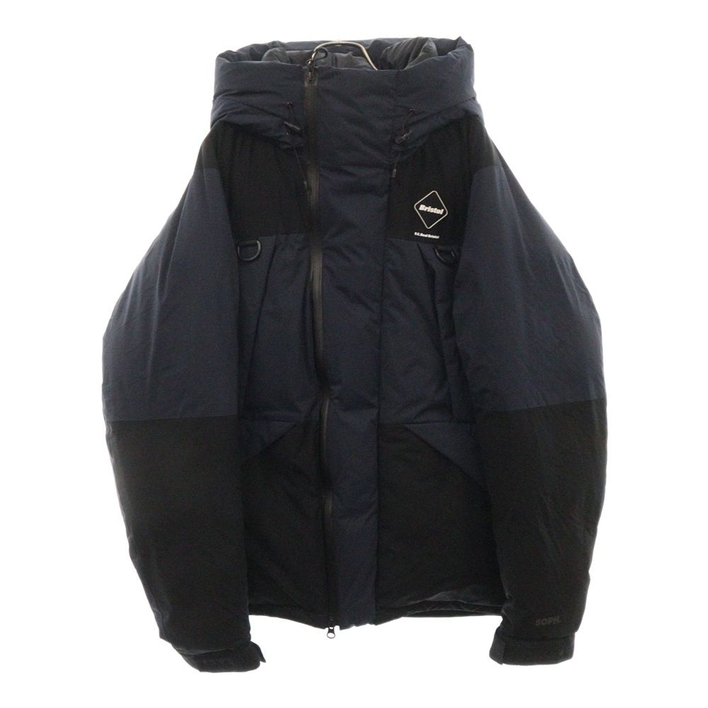 F.C.R.B./F.C.Real Bristol/FCRB (エフシーアールビー/エフシーレアルブリストル) DOWN BENCH PARKA フーデッド ダウンベンチジャケット パーカー ネイビー FCRB-242025