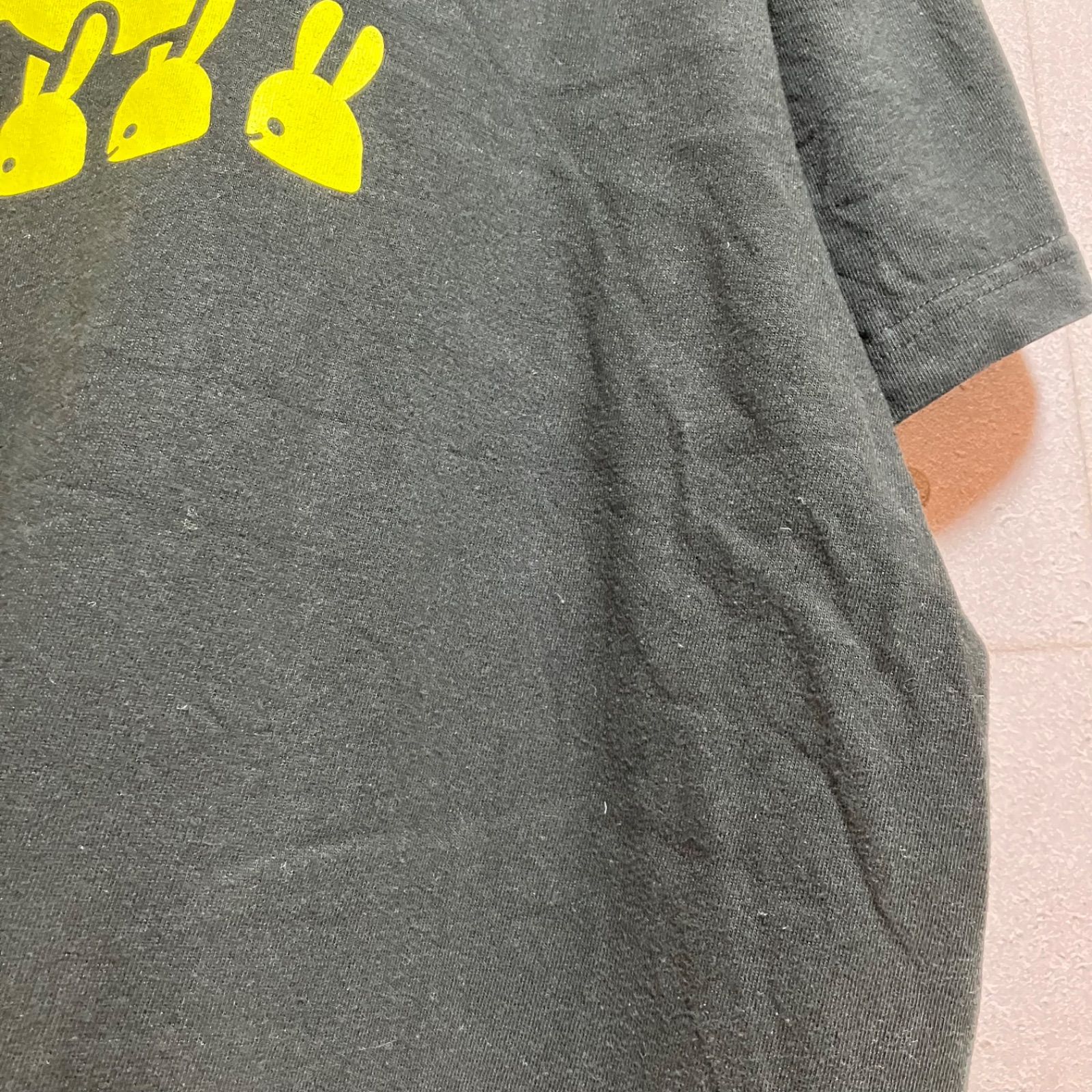 CUNE キューン ウサギ プリント Tシャツ 半袖 トップス XL