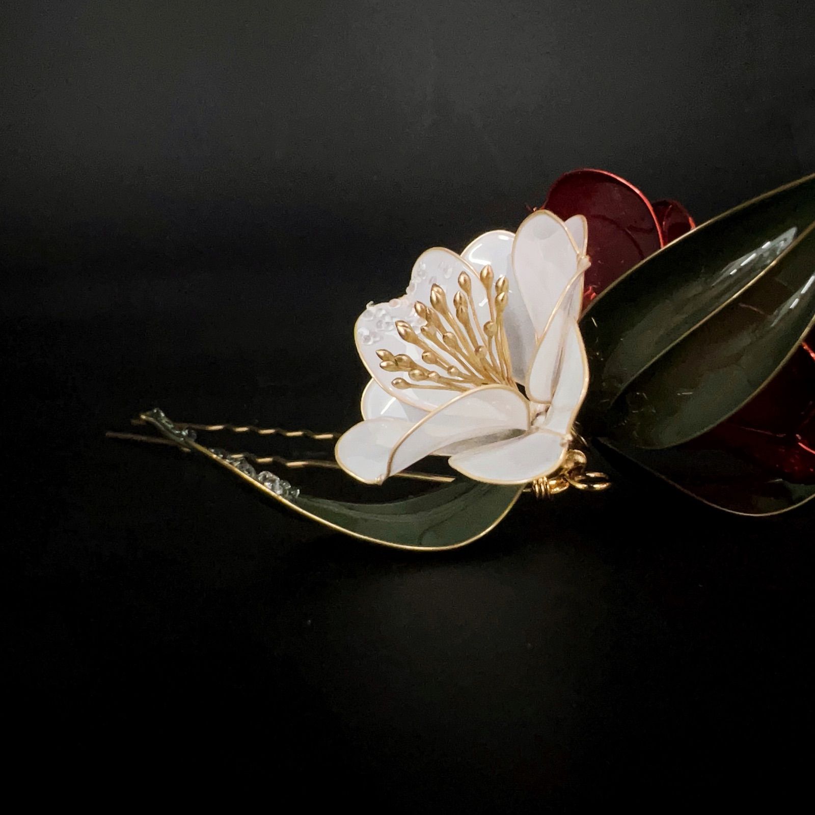 椿 かんざし h4052 - メルカリ