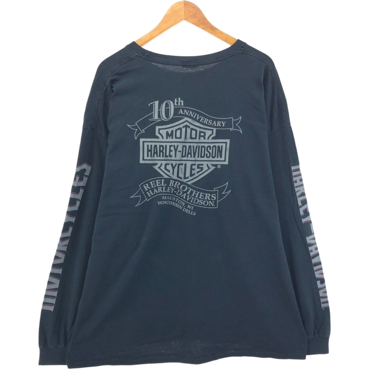 古着 ビッグサイズ ハーレーダビッドソン Harley-Davidson ロングT