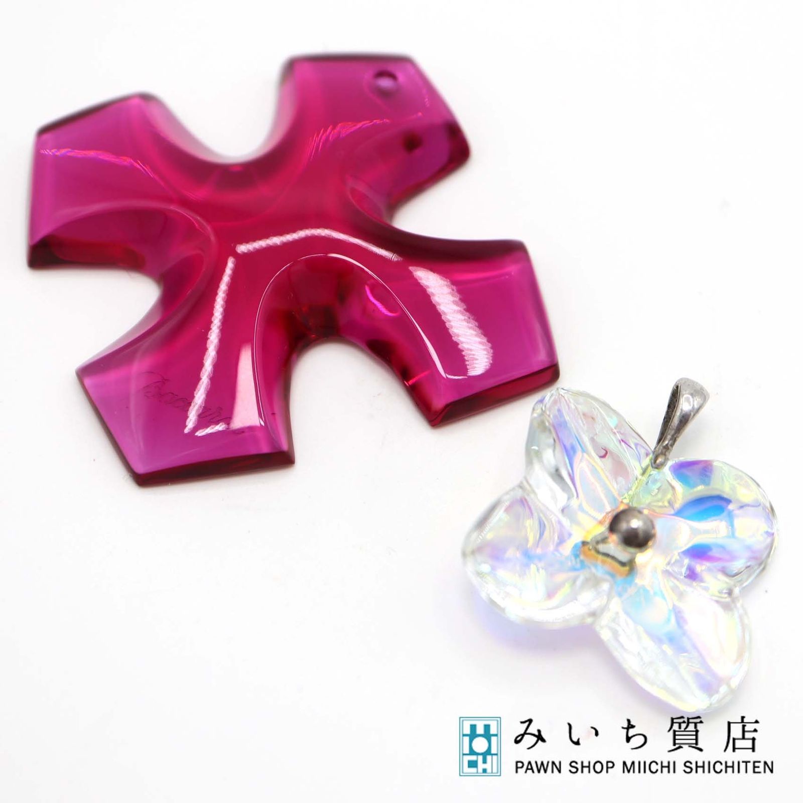 Baccarat バカラ ネックレストップ トップ 2点 オクシタンクロス 