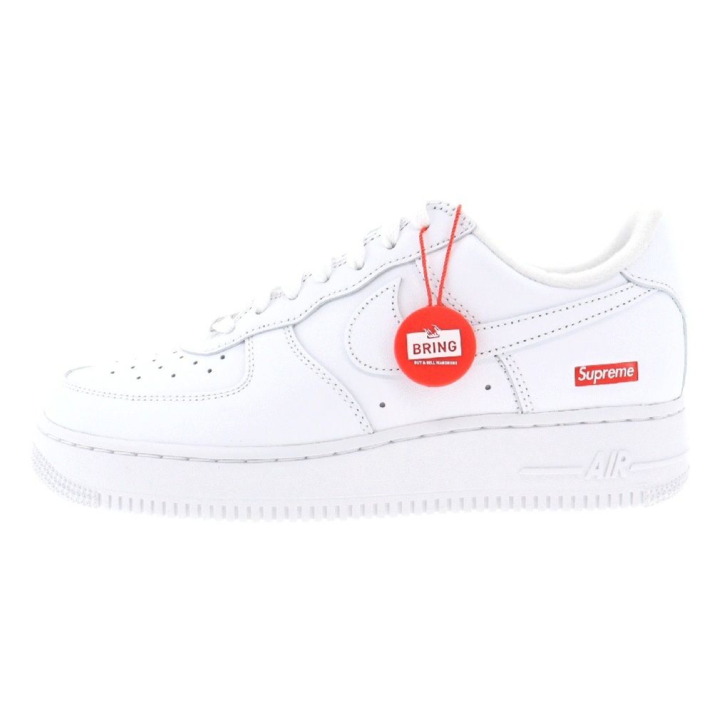 NIKE (ナイキ) ×SUPREME AIR FORCE 1 LOW SP シュプリーム エア フォース 1 ローカットスニーカーシューズ ホワイト US7/25cm CU9225-100