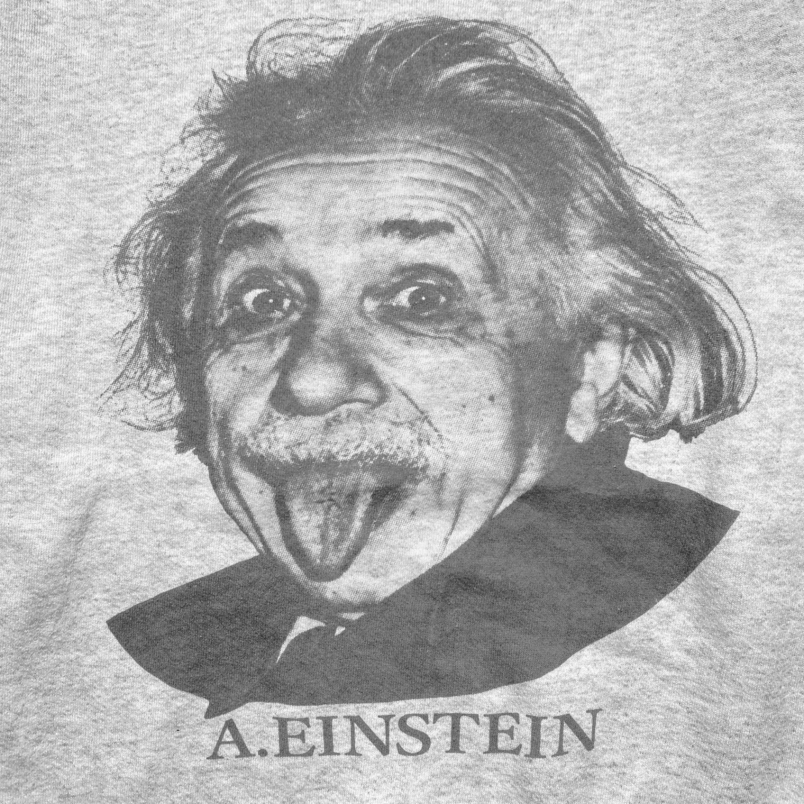 B品】EINSTEIN Print Sweatshirtアインシュタイン プリント