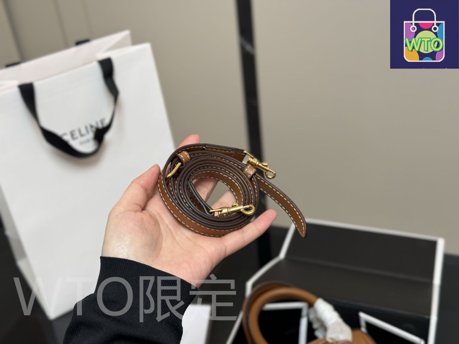 【緊急入荷】アウトレットCELINE★稀少ミディアムピローバッグ 今日特価】Celine Pillow Bag セリーヌ ピロー バッグ-WTO輸入3