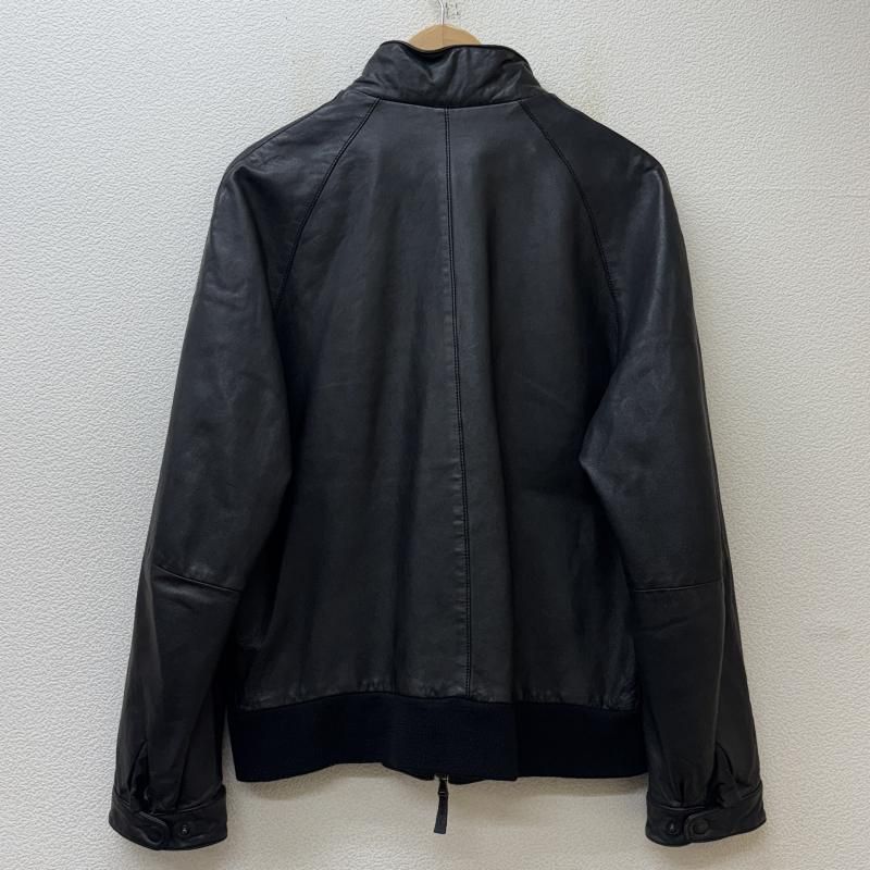 うエンリ・ベグリン 黒 レザー ジャケット HENRY BEGUELIN エンリーベグリン ジャケット、上着 レザー