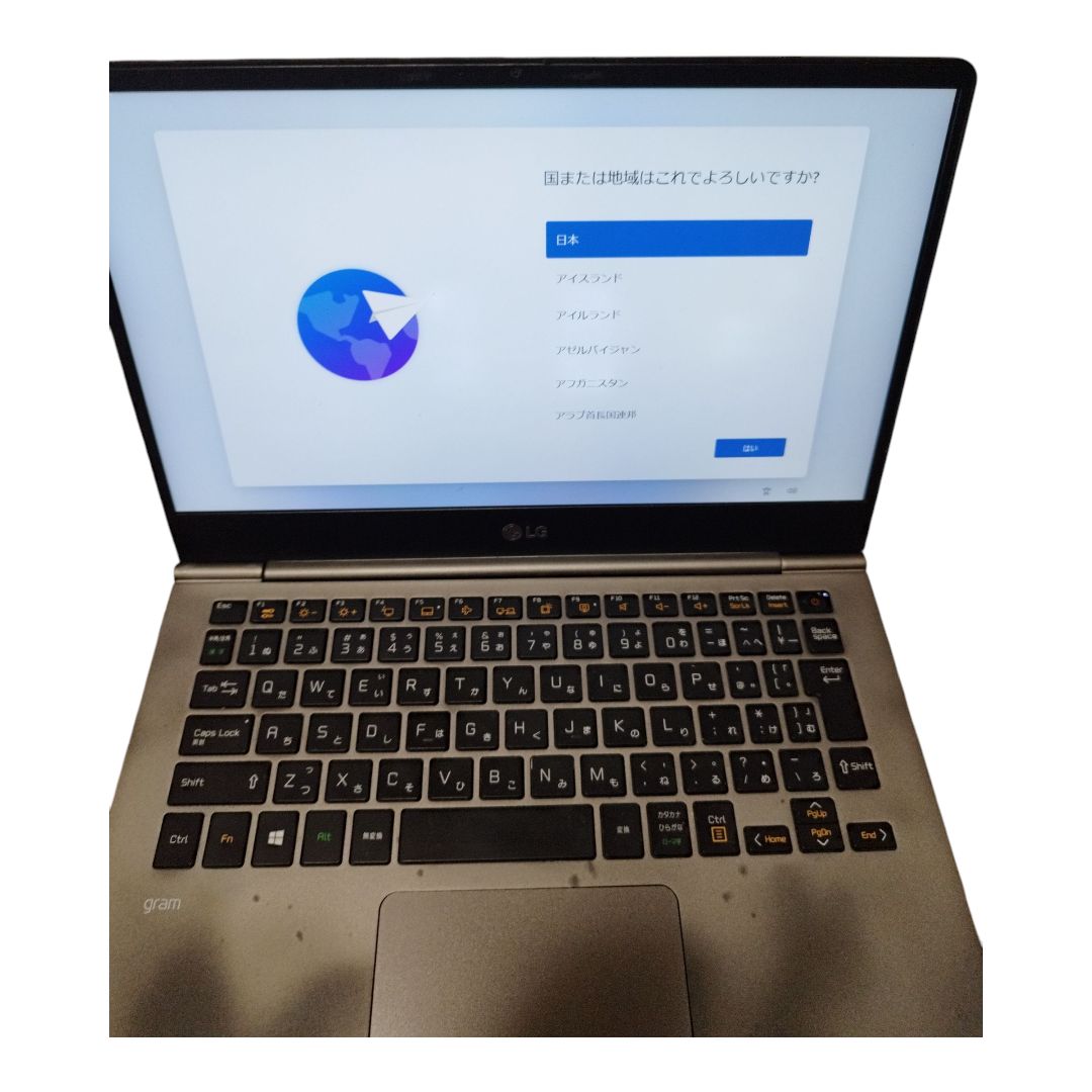 LG gram 13Z990-GA56J ノートパソコン Wi-Fi動作 のみ 外観汚れあり g am ロゴ欠け 品 CHRISTIANNAURATH_COM_BR