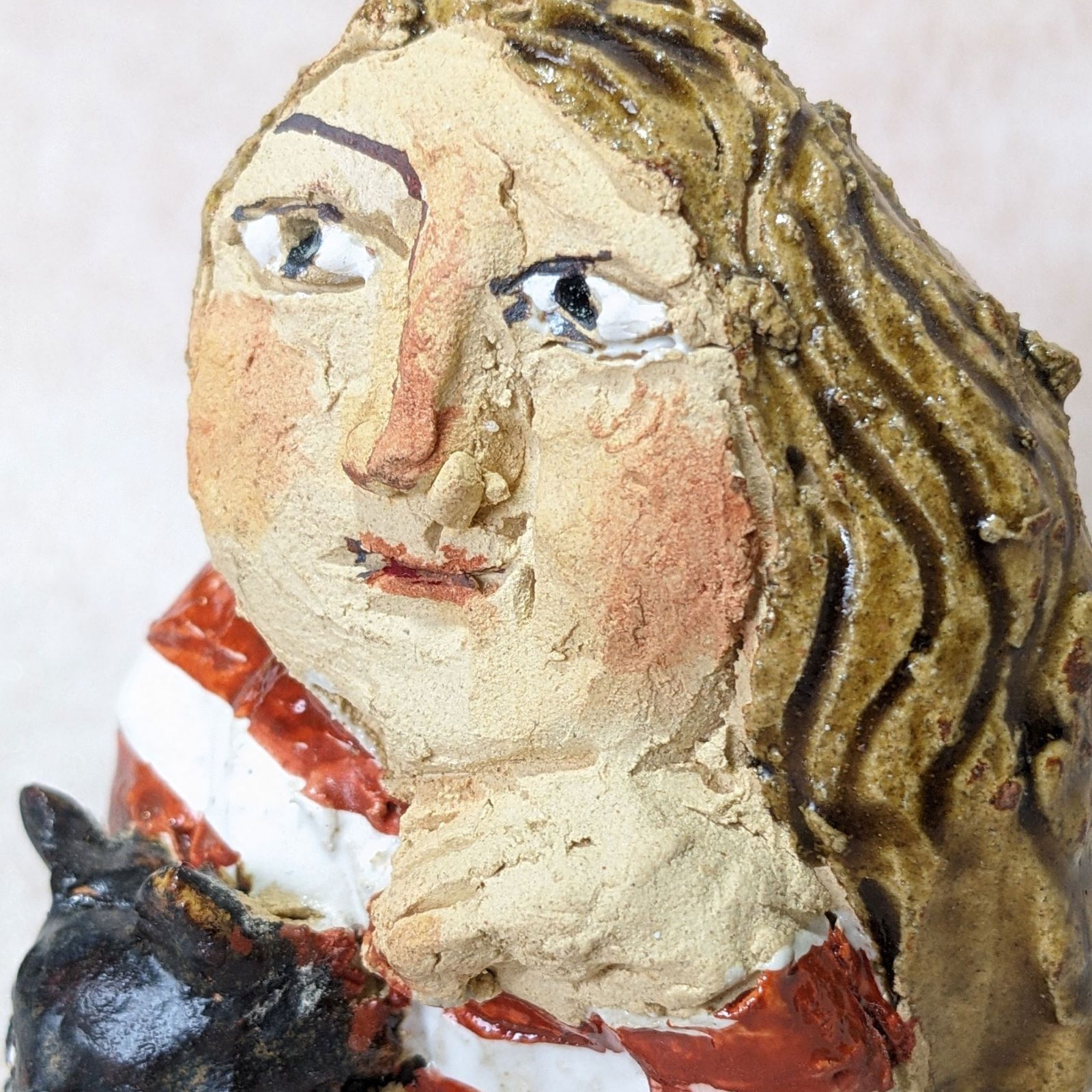 人形陶芸作家　ささきようこ　馬頭観音　午年 人形陶芸作家 ささきようこ 馬頭観音 午年 人形陶芸作家 ささき