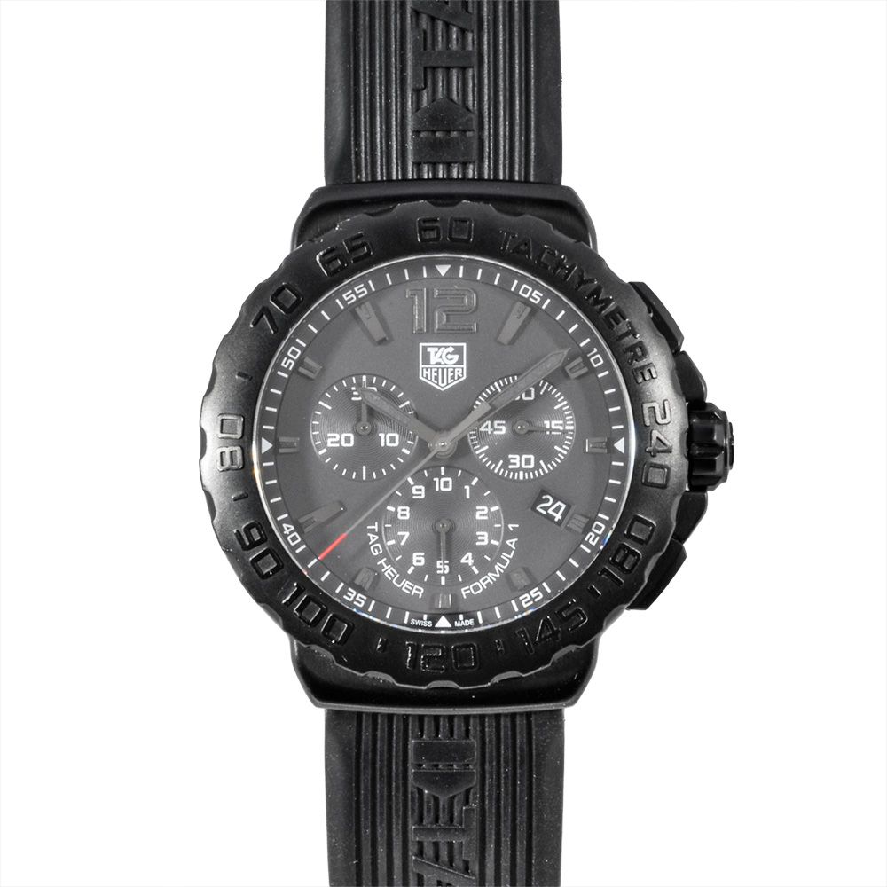 タグホイヤー TAG Heuer CAU1114 フォーミュラ1 クロノグラフ 腕時計 ブラック文字盤 メンズ