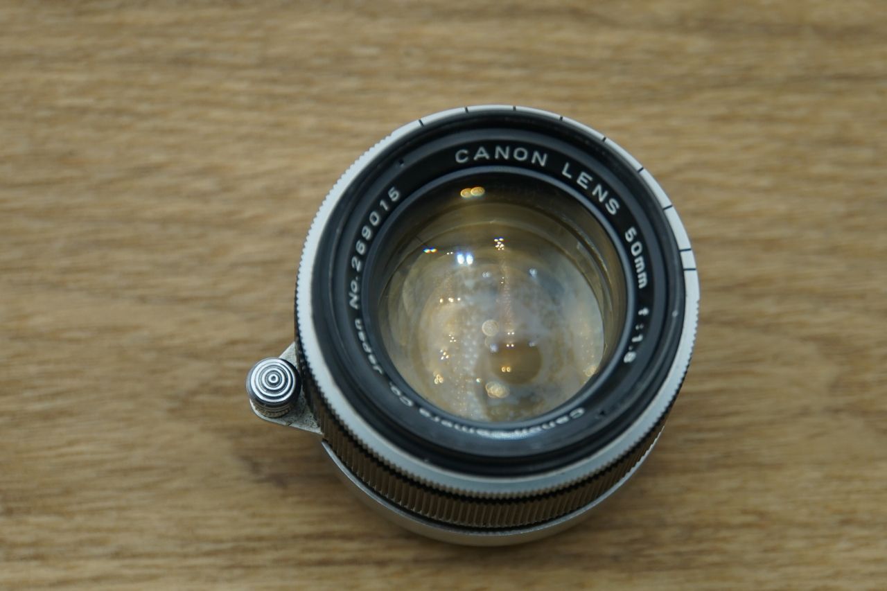 9530 Canon LENS 50mm F1.8 ライカ L39マウント - メルカリ