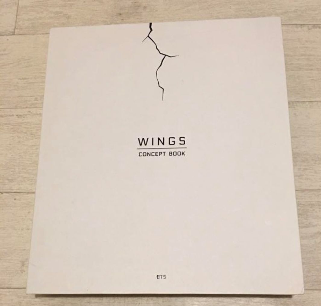 卸・仕入れサイト 『トレカ付き』BTS WINGS コンセプトブック