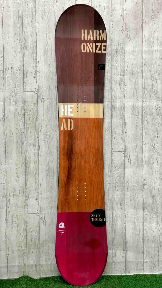スノーボード板 HEAD HARMONIZE I.W SKYIS THE LIMIT 143cm ヘッド スノーボード