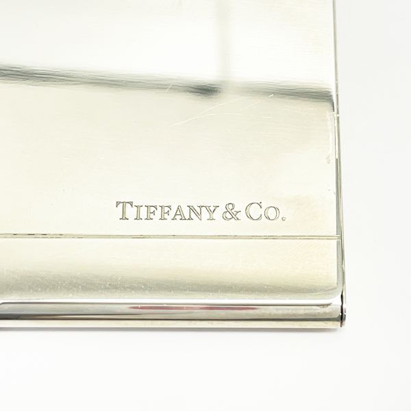 TIFFANY&Co. 名刺入れ ロゴ カードケース SV925 - メルカリ