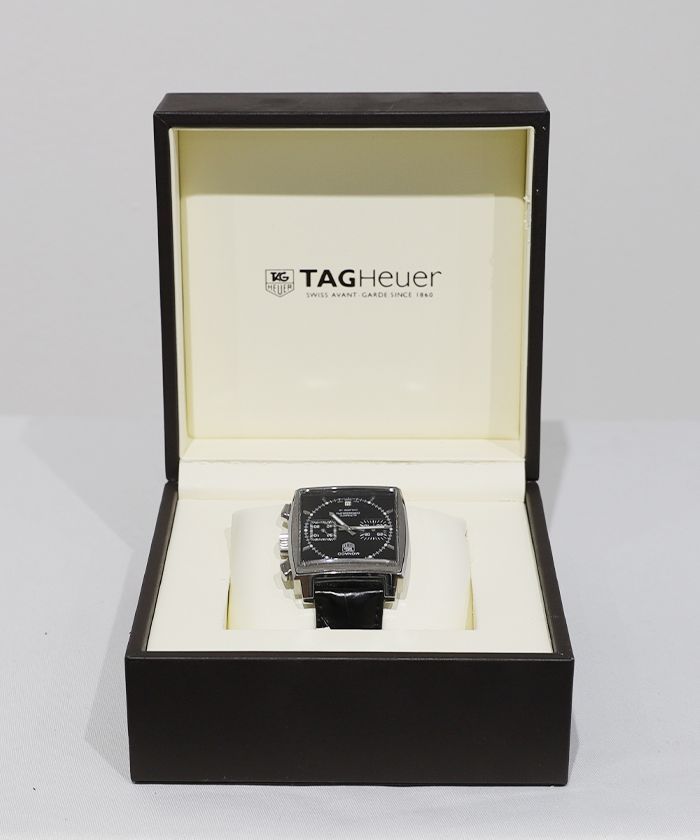 タグホイヤー モナコ クロノグラフ キャリバー12 自動巻きウォッチ腕時計-8