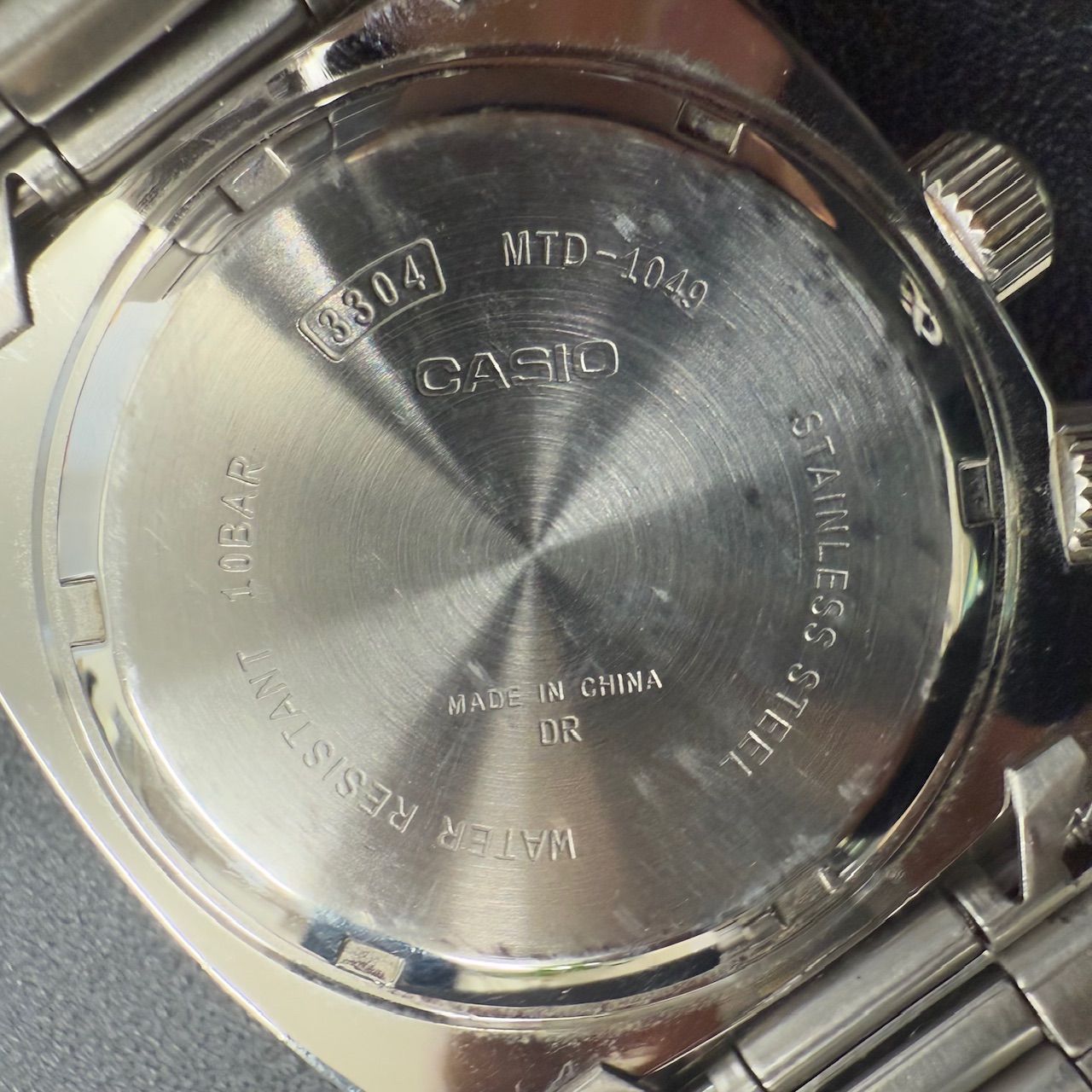 稼働品／動作確認済】CASIO カシオ MTD-1049（モジュールNo.3304）100M 