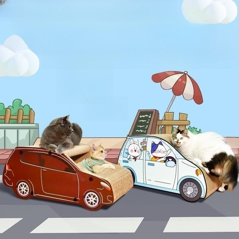 mintページ ムートンブーツ 22.5cm ベージュ 猫ハウス 猫小屋 SUV車形段ボール こペット用品 猫おもちゃ キャット