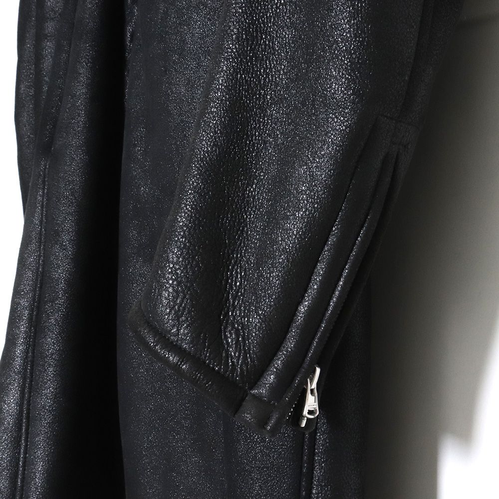 ISAMU KATAYAMA BACKLASH レザーフードコート Mサイズ - メルカリ