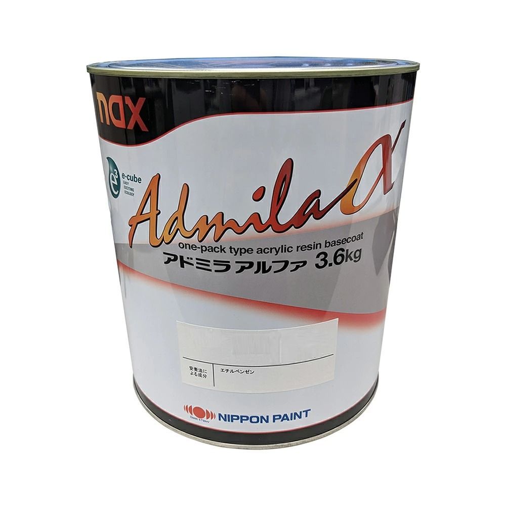 日本ペイント 3010852 nax アドミラアルファ 480 スーパーブラック 3.6K 1缶