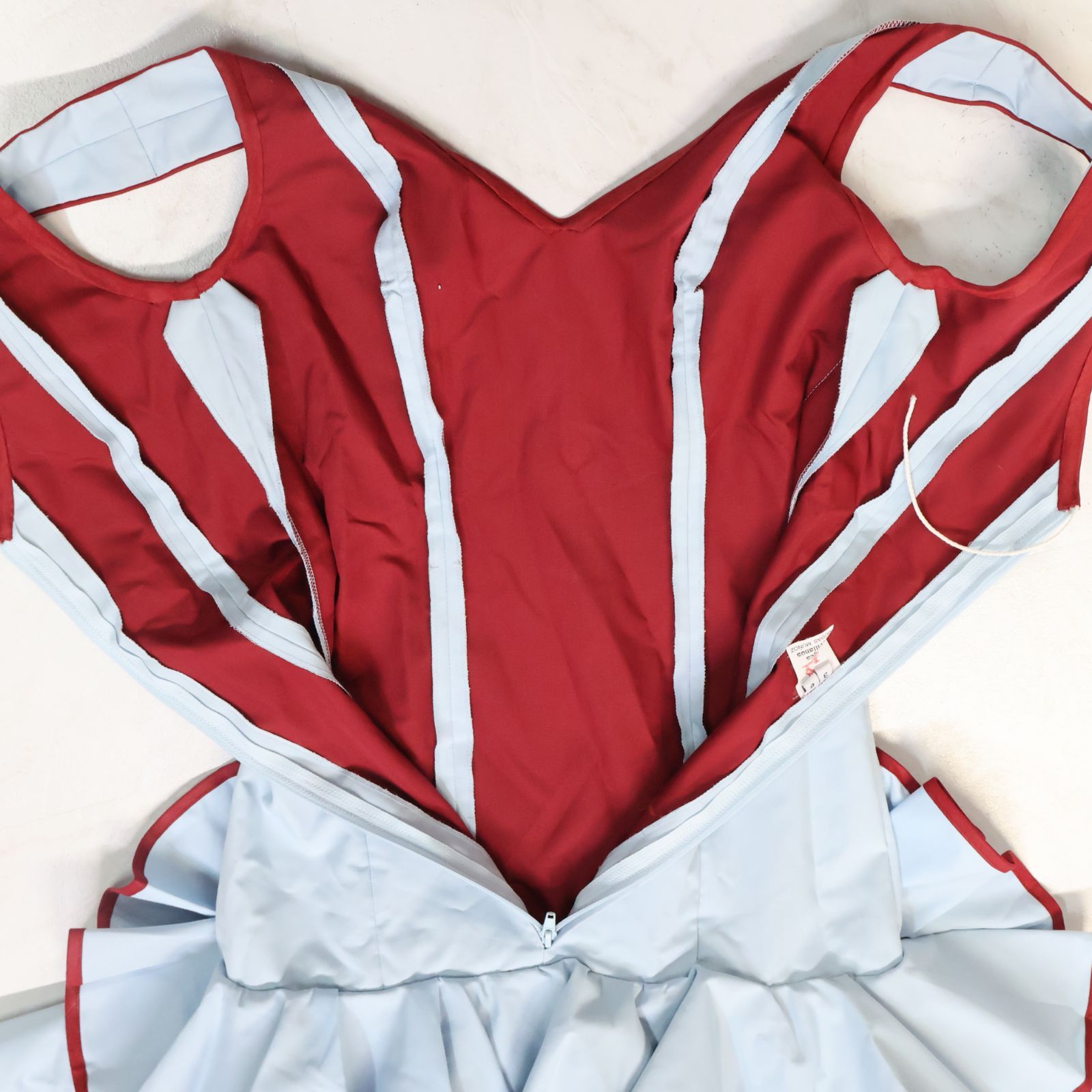 美品 フラメンコ衣装】ブルー trajes sevillanos ワンピース