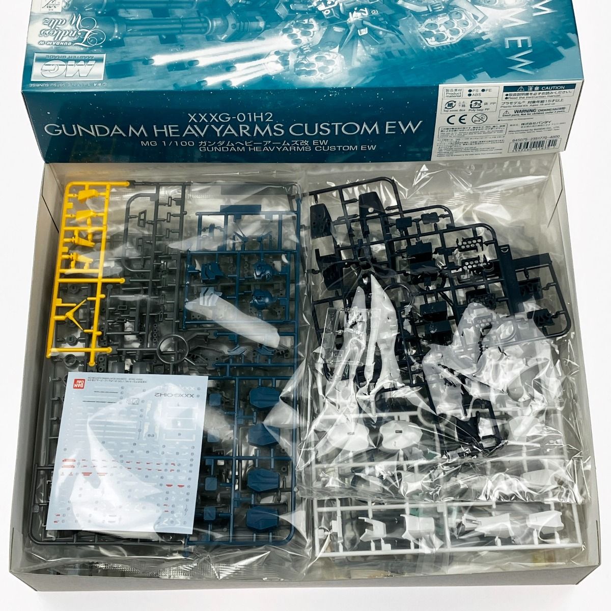 ▽▽ MG 1/100 ガンダムヘビーアームズ改 EW 未組立品 - メルカリ