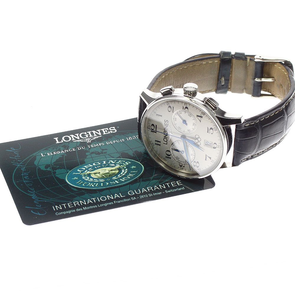 ロンジン LONGINES L2.650.4 オリンピックコレクション クロノグラフ