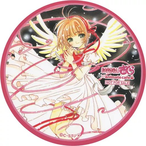 中古】コースター(キャラクター) 木之本桜(背景黒) コースター